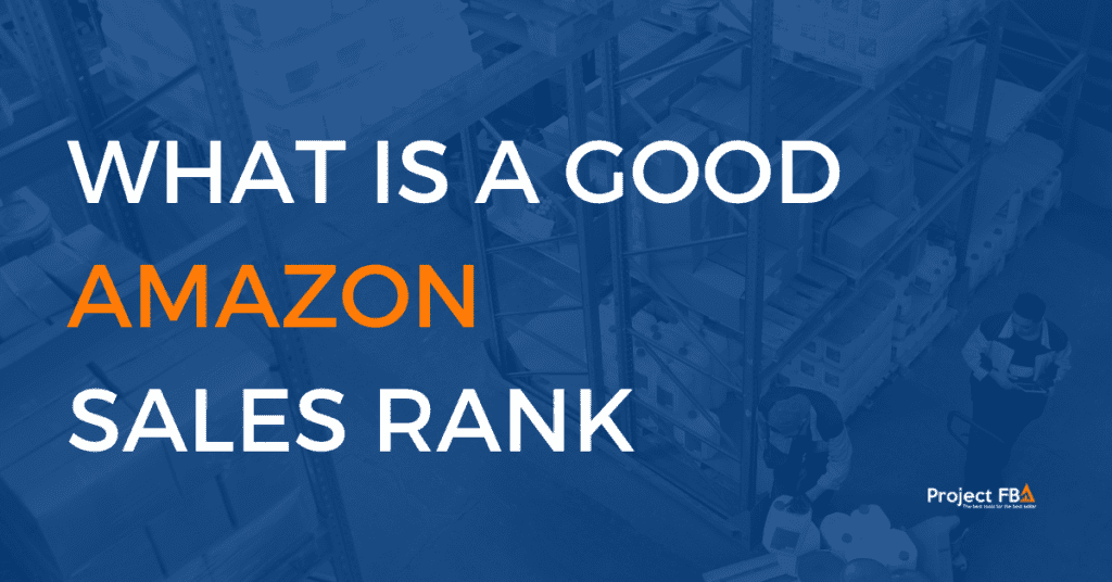 Good Amazon Sales Rank